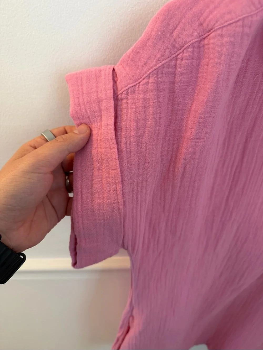 J. Crew Women’s Pink Polo Dress with Pockets